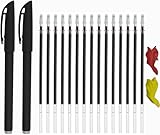 AALGO Magic Pens & Refills for Magic Copybooks,Grooved Kids Book Disappearing Ink Pen for Hand Writing Practice Books,Magic Grooved Writing Pens for Tracing Books Material for Kindergarten Kids