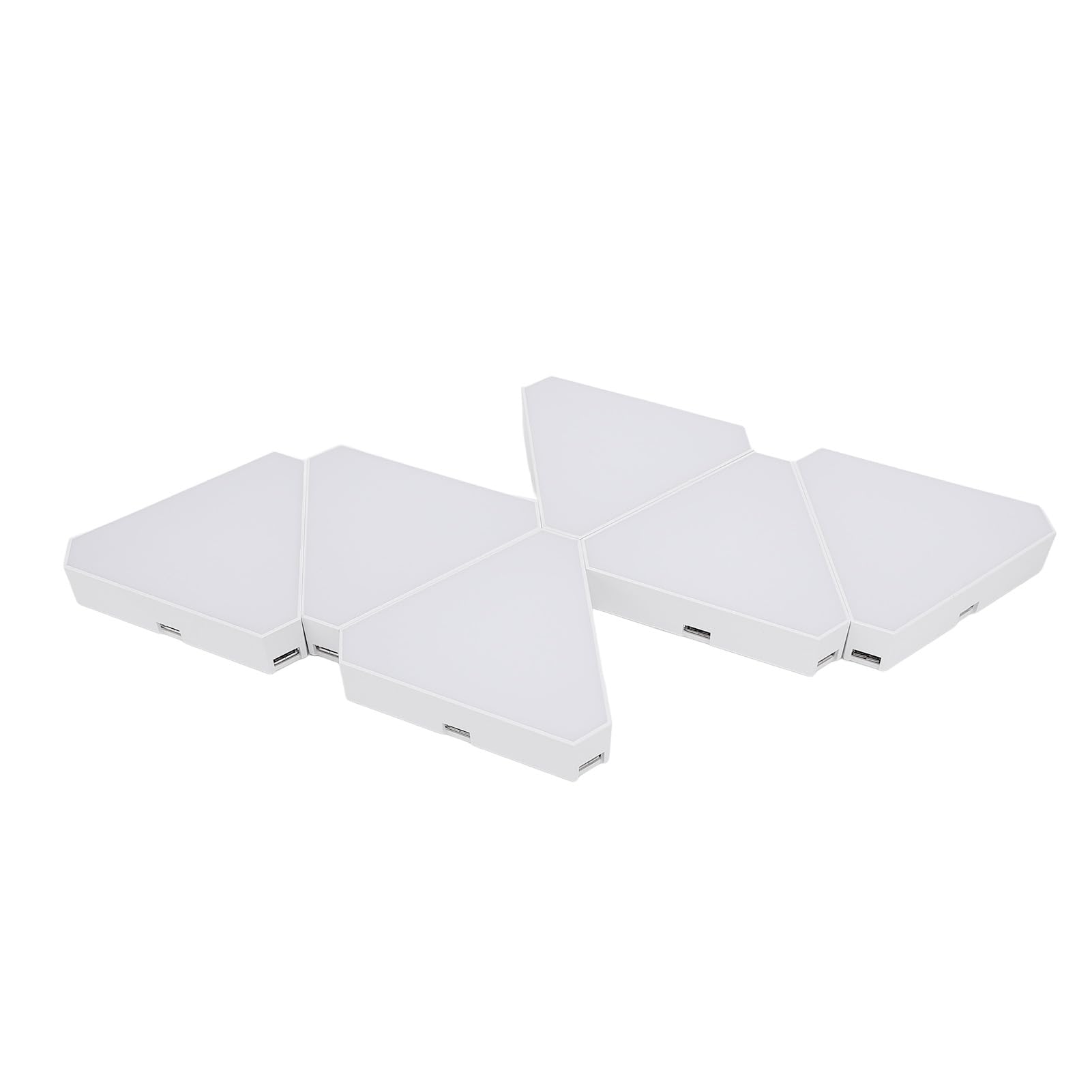 RGB LED Dreieck Wandleuchte Modulares Design Musik Sync APP Fernbedienung Heimkino 6 Packungen