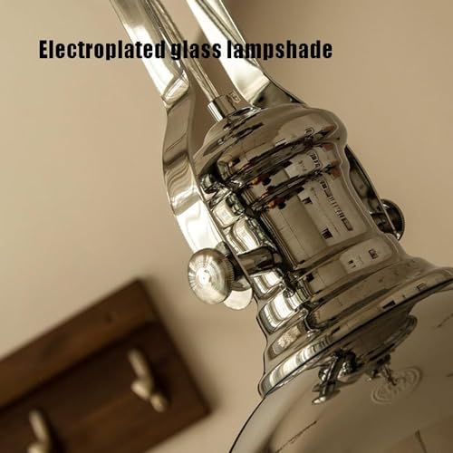Plafonnier E27 YangRy en fer forgé : lustre chic style industriel