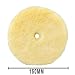 Produktbild RUPES MEDIUM LAMMFELL POLIER PAD GELB 150MM