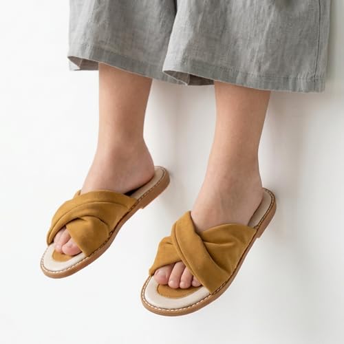Image of THEE BRON Girls Cute Slip-On Slippers Stylish Sandals for Toddlers & Kids