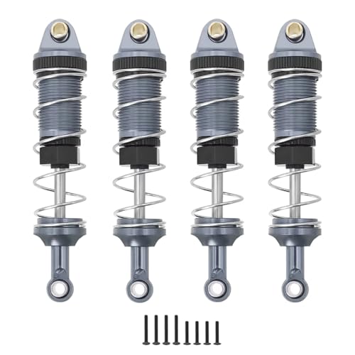 RC�J�[�I�C���V���b�N�A�u�\�[�o�[ For MJX For HYPER For GO 14301 14302 14303 1/14 RC�J�[�p�[�c ���^���t�����g���A�����I�C���V���b�N�A�u�\�[�o�[ ����60MM(Gray)