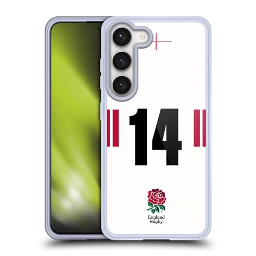 Funda para Samsung Galaxy S23 5G England Rugby Ideada para Aficionados en el Estadio