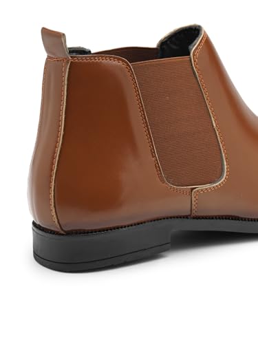 Image of Men's Slip On Fashion Chelsea Boots | High Tops, Soft Cushioned Insole, Comfortable Fit, Trendy, Stylish Boots
