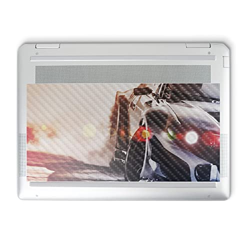 Image of MightySkins Carbon Fiber Skin Compatible with HP Spectre x360 14 inch (2022) Full Wrap Kit - Headlight Flare | Protective, Durable Textured Carbon Fiber Finish | Easy to Apply | Made in The USA