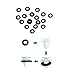 Car Auto Push Pin Rivet Trim Clip Panel Body Interior Assortment Set with Free Fastener Remover (415pcs)