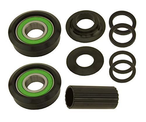 Bottom Bracket Set American Kit Spindle Type 19mm In Black