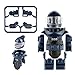 MaozyHomie Toy Soldiers Figures Dark Blue Bomb Disposal Suit Armor E.O.D Suit Toys Military Equipment Custom Minifigure Compatible with Mini Figure of Major Brand, 3 Years Old and up