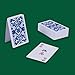 drizzle Poker Mahjong Playing Cards Table Game Chinese Blue and White Porcelain Design 144 Card Chips Set PVC Plastic Waterproof Portable Leisure Time