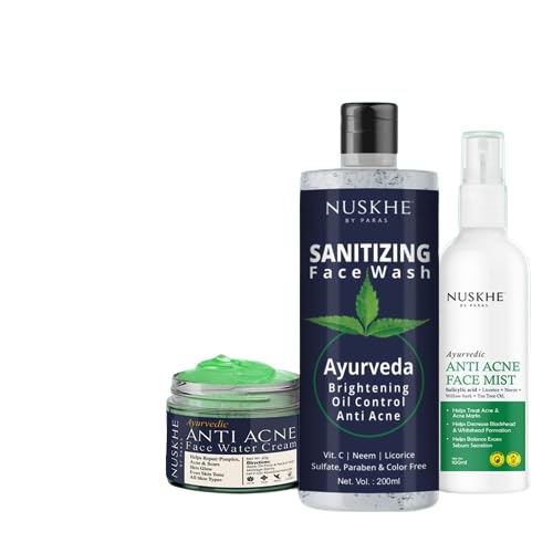 Buy NUSKHE BY PARASPimple Free Combo Combo Of Sanitizing Face Wash