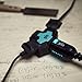 Heavy-Duty 3-Outlet Outdoor Adapter PowerHub - Aqua/Grey