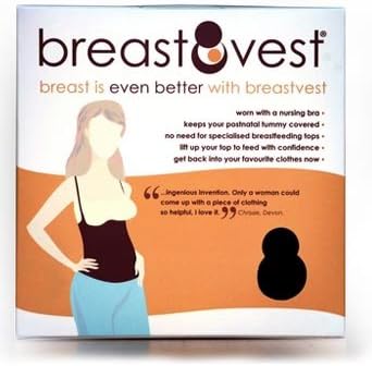 Breastvest Breast Vest Nursing 40 White