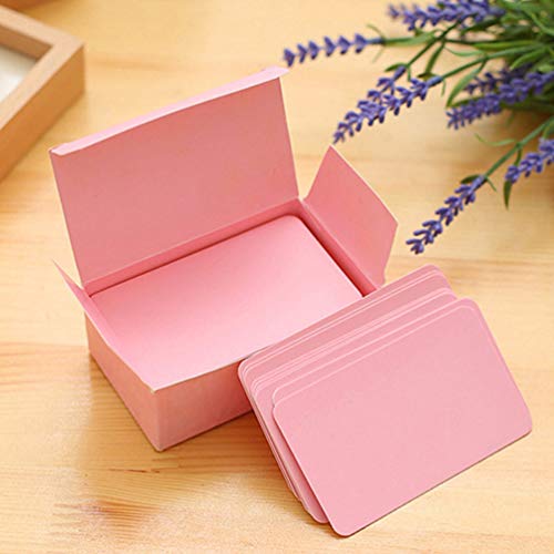 Toddmomy 180 peças de cartões de mensagem em branco para escrever, papel 