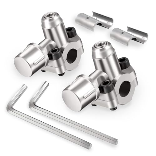 BPV31 Bullet Piercing Valve (2Pcs), Zinc Alloy Needle Valve Three-in-one Kit, Air conditioner and fridge refrigeration accessories, Compatible with 1/4,5/16,3/8 inch Universal Refrigerator Tubing