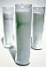 5 to 7 Day White Sanctuary Candle 3 Pack, Clear Glass, Paraffin Wax Novena Vigil spell
