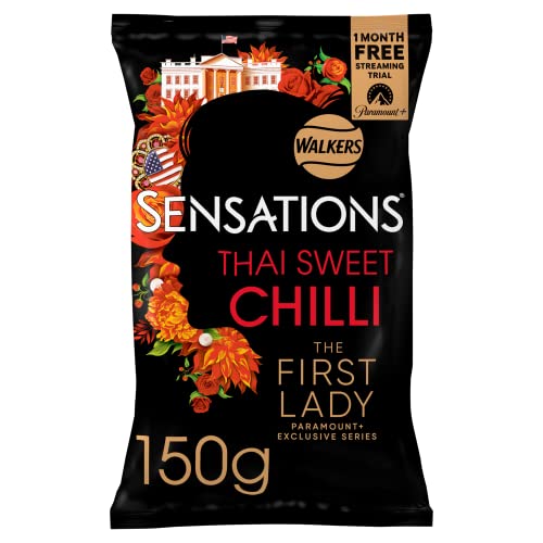 Walkers Sensations Crisps Thai Sweet Chilli 150g