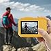Tedubax Silicone Case for pixpro wpz2 Digital Camera with 2PCS Screen Protector and Lanyard - Yellow