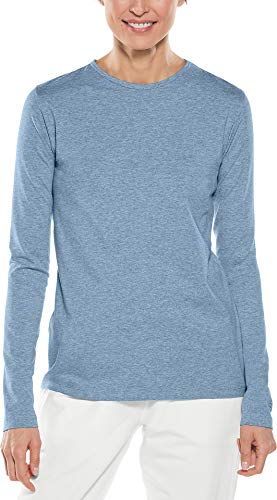 Preisvergleich Produktbild Coolibar - UV Shirt für Damen - Langärmlig - Morada - Hellblau