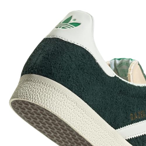 Image of adidas Gazelle Men's 3 Stripes Logo Classic 90S Sn Trainers (Green, US 6)
