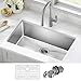 Kraus KHU100-30 Kitchen Sink, 30 Inch, Stainless Steel