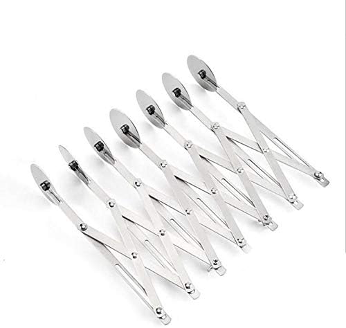 MBB 7 Wheels Cookie Dough Divider Pizza Slicer Pastry Cutter Baking Roller Expandable