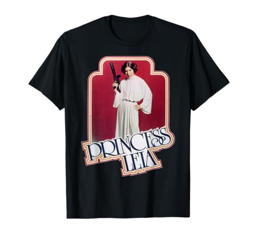T-shirt Star Wars Princess Leia rétro : fini les imprimés fragiles avec ce haut graphique