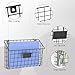 X-cosrack Detachable Hanging Wall Files Rack&3-Tier Metal Folder Wall File Holder with Tag Slot Mounts on Wall and Door for Office, Home, and Work Easy Organizing,Black(Patent Pending)
