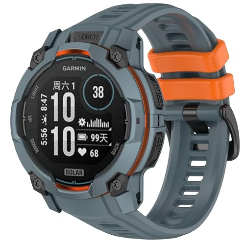 VeveXiao ʋCX|[coh Garmin Instinct 3 \[[ 50mmXgbvΉ 26mm NCbN[XX|[cVRuXbg EHb`Xgbv instinct 3 Amoled 50mm poh (u[I