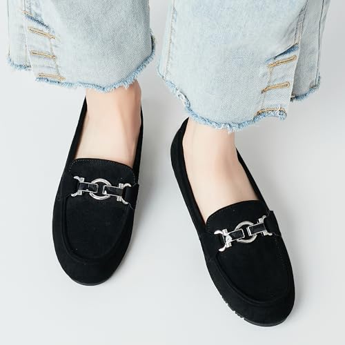 VERDASCO women’s black work loafer