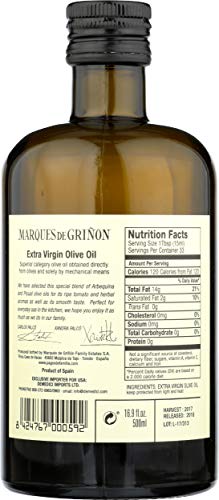 Marqués De Griñón Duo Extra Virgin Olive Oil 500 ml (Arbequina en Picual) - Afbeelding 3