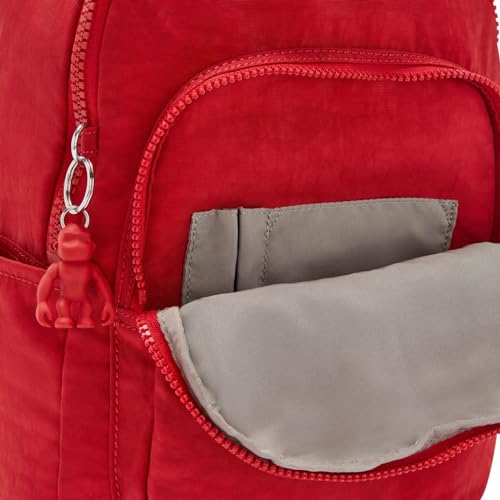 Kipling SEOUL S, Kleiner Rucksack mit Laptop-Schutz 13 Zoll, 35 cm, 14 L, 0.50 kg, Red Rouge – Ansicht 5