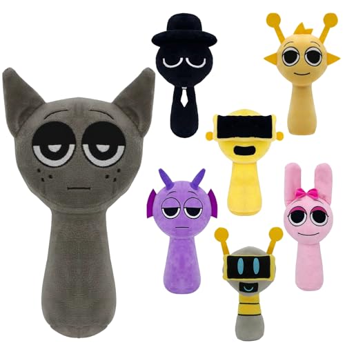 Imagen de Peluche 10 '' Juguete de Lujoso Suave y Divertido en Sabio y Gris