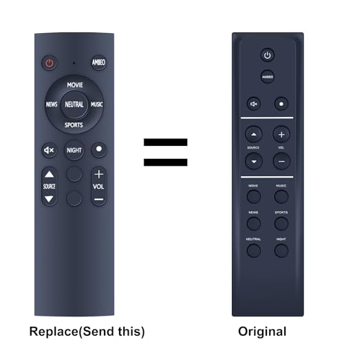 Télécommande de rechange pour Sennheiser AMBEO Soundbar Plus SB02M perdue ou cassée - 2