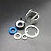HiSport Fuel Injectors Seals Repair O-ring Kit - Replacement For Volkswagen Audi Jetta Passat Golf GTI Tiguan A3 A4 A5 A6 A8 Q32.0T 06H998907A （1 Pack）