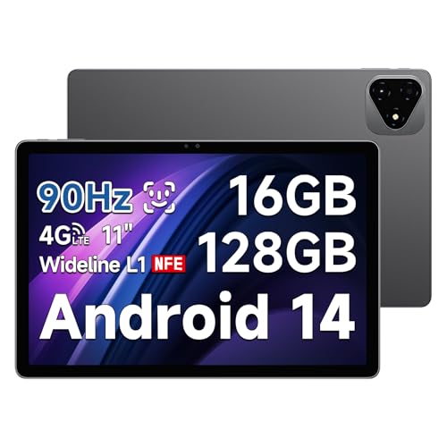 ALLDOCUBE 11 Pulgadas Android 14 Tableta, MTK G99 Octa-Core iPlay60 Pro con 4 Altavoces,...
