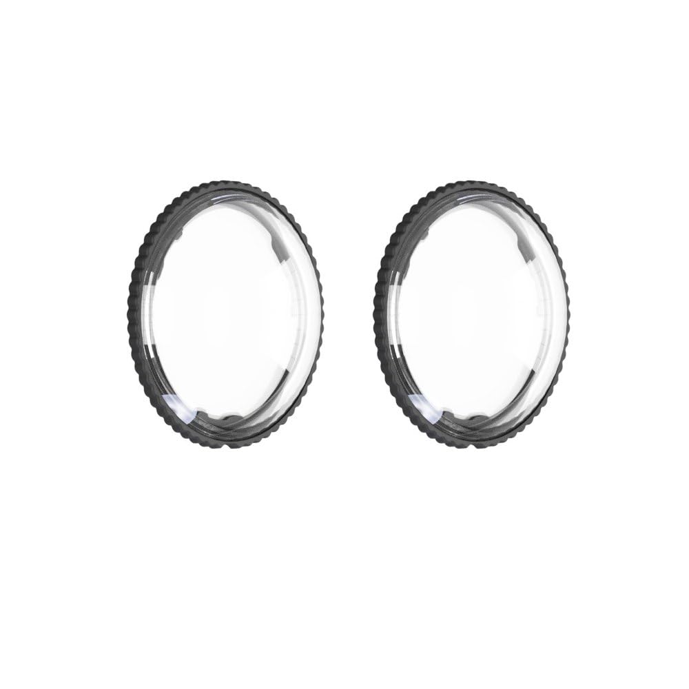 X4 protezioni per lenti d'aria per Insta360 X4 Air, rotanti ottiche in vetro temperato/PC Lens Protector Case copriobiettivo per fotocamera Insta 360 X4 Air Accessori (PC)