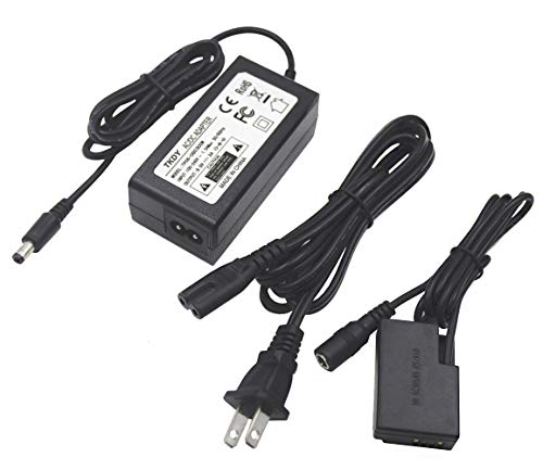 TKDY ACK-E18 AC Power Adapter Charger DR-E18 DC Coupler Kit (Replacement LP-E17 Battery)