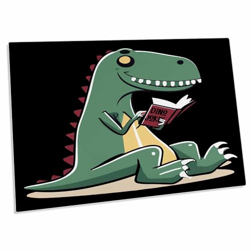 Alfombrilla de escritorio 3dRose T-rex 58x41 cm miniatura 1