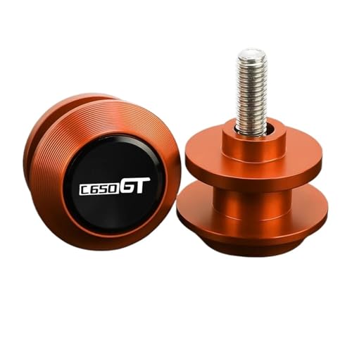Bobines bras oscillant M8 orange de levage pour sécuriser la moto C650GT