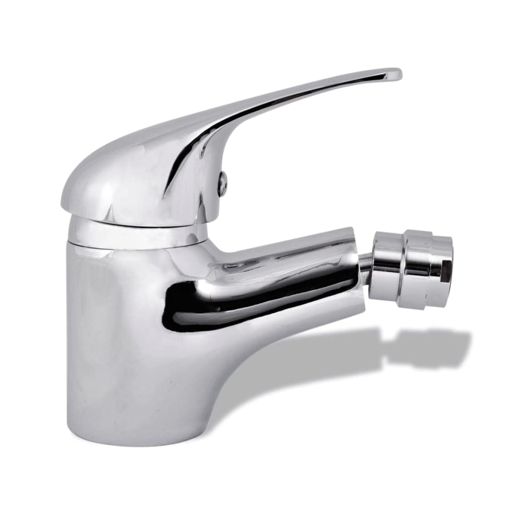 Bidé - Grifo mezclador monomando para baño (aleación de zinc, incluye mangueras flexibles y kit de montaje, fácil de limpiar