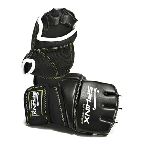 Sphinx Fit Boxe Guanti da Sacco, Nero, SM