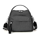 CATSEA Women's Elegant Solid Color Shoulder Bag Fashionable Zipper Crossbody Bags Soft Top Handle Handbag Purse