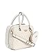 Imagen de GUESS bolso bandolera Atabey Box Satchel Cream White crema