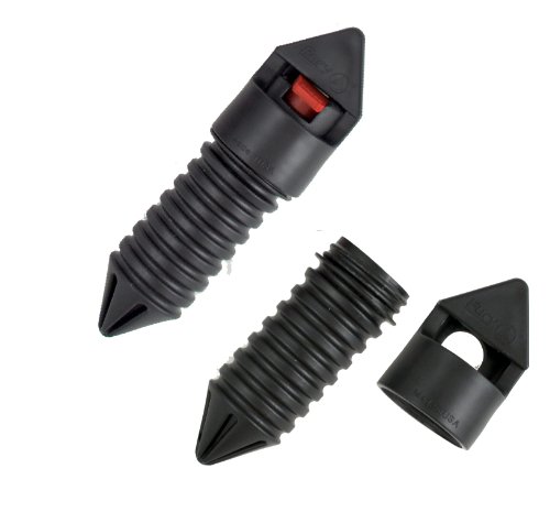 Fury Tactical Pepper-Strike Pressure Point Device with .50-Ounce Pepper Spray, Black