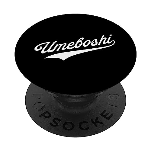 Umeboshi PopSockets Swappable PopGrip, Black