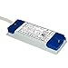 Jesco Lighting PS-CC-700/12-HW Accessory - 5" 12W Hard Wire Power Supply Transformer -700ma, White/Blue Finish