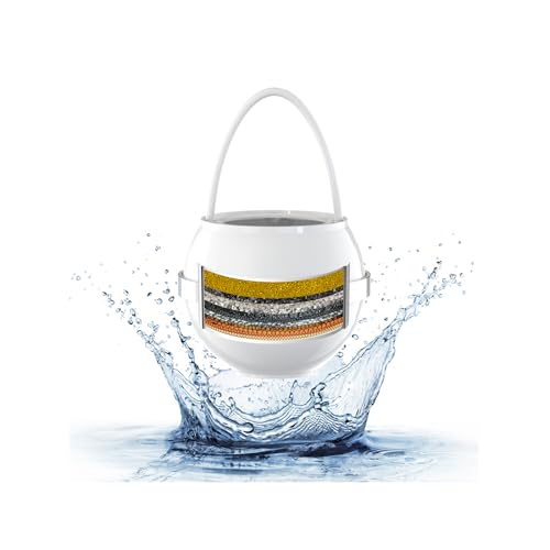 Luxury Version Bath Water Filter for Tub Faucet with Overflow,3,000 Gallons Filtration,Remove...