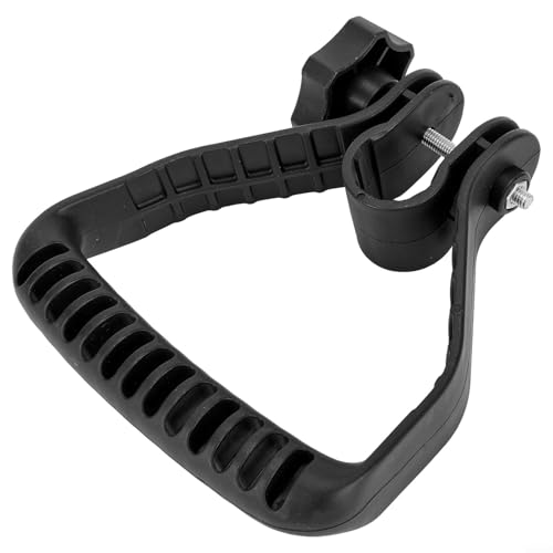 Besttoolifes Poignée de débroussailleuse électrique sans fil, construction en plastique et acier, pièce de rechange noire pour outils d'entretien de pelouse de jardin