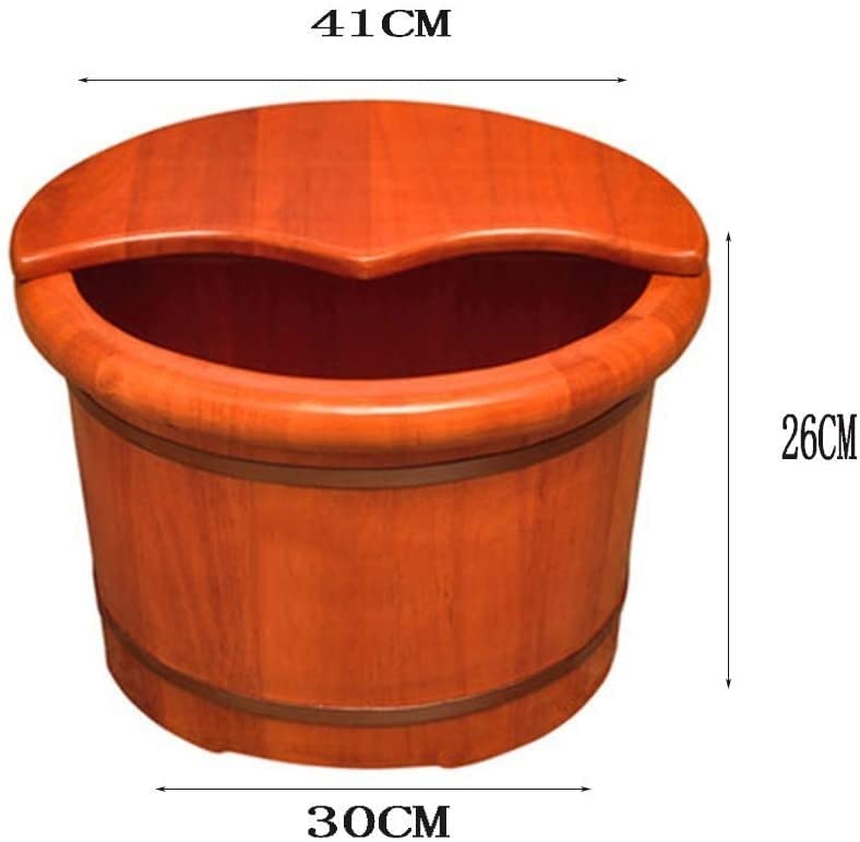 Spa de pies de madera duradera Katzowen, masaje y relajación miniatura 4