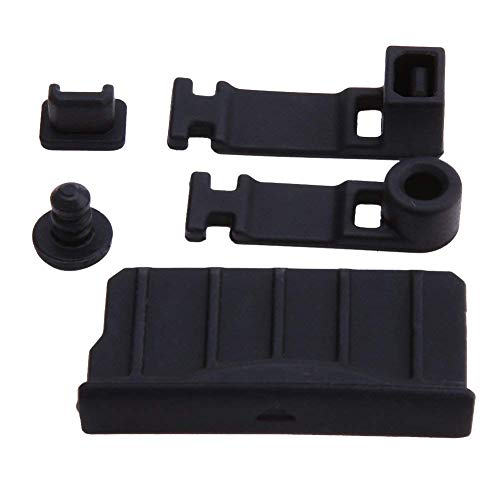 Tapón de silicona antipolvo para 3DS y New 3DS XL color negro